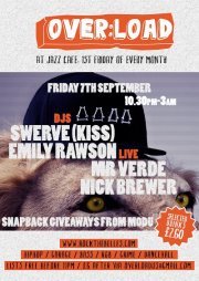 Over:Load @ Jazz Cafe Friday 1st Friday of every month. Upfront Hip Hop, Garage, Dubstep, Bass, Dancehall & RnB.