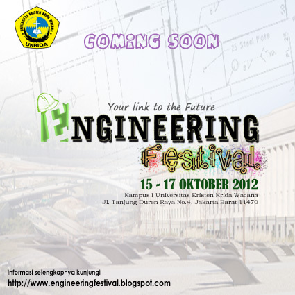 engineeringfest's profile picture. Your link to the FUTURE ~
Festival kreativitas siswa-siswi SMA/K/Sederajat