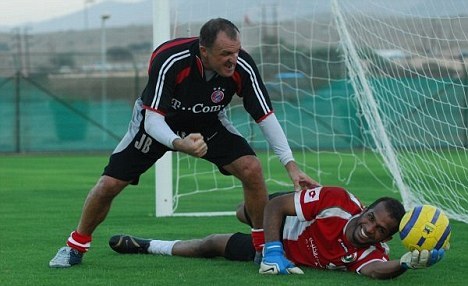 The greatest goalkeeper the world has never seen. I should still be playing.