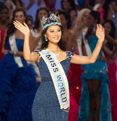 Miss World 2012 Wenxia Yu  于文霞. http://t.co/yrXYQTGpgB