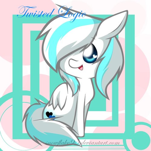 Her mane is actually rainbow colored.Mostly like Rainbow D. in personality.And,her cutie mark represents hearts racing.Uncie:@mlp_StreakBlade DaDa:@mlp_Loyal