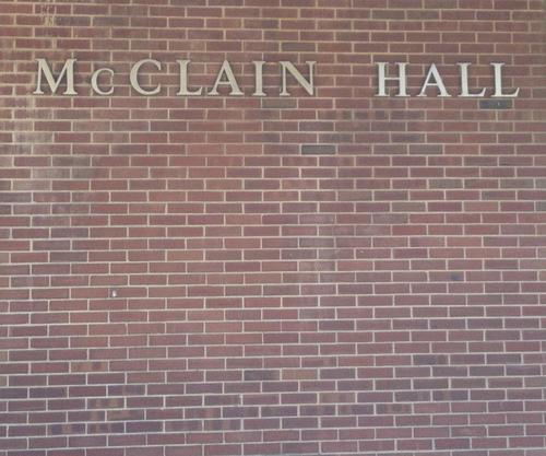 McClain Hall at Olivet Nazarene University.