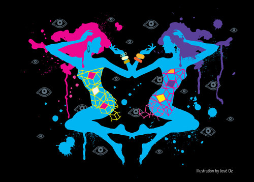 Gemini on a dual wavelength.
