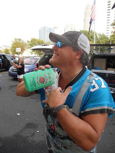 Brendas husband, Sean and Caseys dad, host to some of the best Carolina Panthers tailgate parties.
