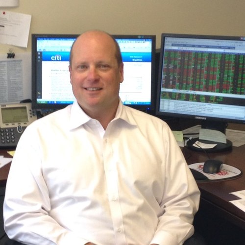 Moderate, dog lovin, stock trader.