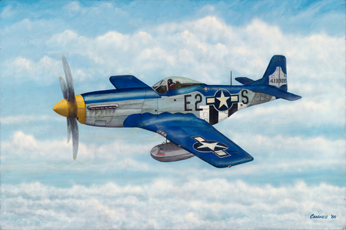 World War Art, LLC sells Ltd-Ed Giclee canvas prints, posters & note cards of WWI & WWII warbirds in combat, as painted by WWII Vet Tom Canakes (1923-1995).