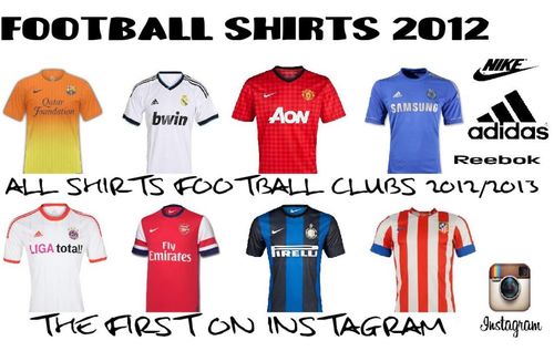 The Biggest news shirts and kits from clubs and selections of the world now in Instagram, followme @footballshirts2012 Send me photos of your favorites!