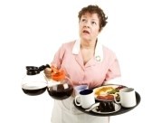 Hosts, bartenders, bussers and servers. We all know why the restaurant business has been rated the sixth worst job in America.