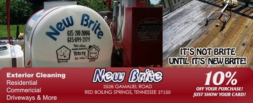 Making the world a cleaner place , one home or business at a time. Exterior cleaning Residential and Commercial , pressure washing and soft washing . KY & TN.