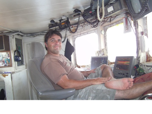 Proud Father and Son.
Captain of the F/V Lily Jean.