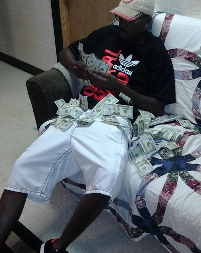 Rt if a doughboy mean havin to much money i guess u can call me that