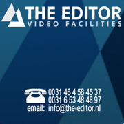 The Editor Videofacilities is based in the south of the Netherlands and specialized in video postproduction, camera rental and 2D|3D motion graphics.