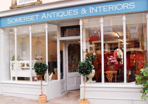 Somerset Antiques & Interiors, Shepton Mallet, Somerset.3,600 sq ft of show room spread over two floors, displaying antique, vintage & contemporary furniture.