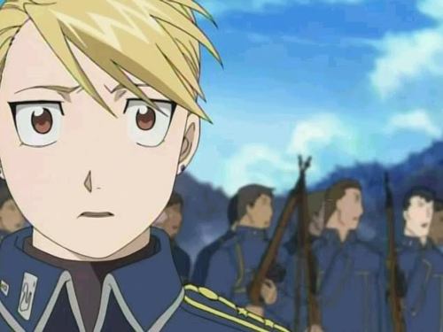 1lt. rizahawkeye my dog @_BlackHayate guard of co.@_roy_mustang that is all.