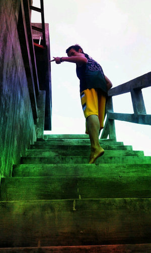 Just close your eyes and enjoy the roller coaster that's life