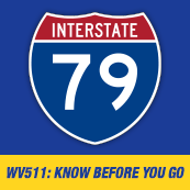 Travel information for I-79 in West Virginia. *Automated feed. Monitored 7AM-5PM*