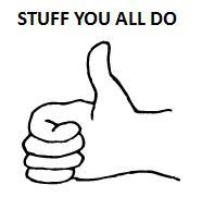 StuffYouAllDo's profile picture. If you do it, you have to retweet it.