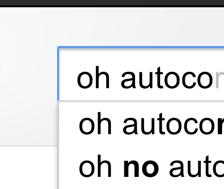 OhAutocomplete's profile picture. I was going to Google something...then I just laughed at humanity.