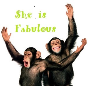 I am not really a monkey. I'm fabulous!