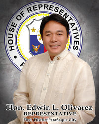 Representative, 1st District of Paranaque City
