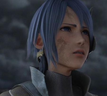 Elegida de la Llave Espada. Empleo mi tiempo en luchar contra el mal y cuidar de Terra y Ventus. Soy muy indie. Por si teníais dudas, mi pelo azul es natural.