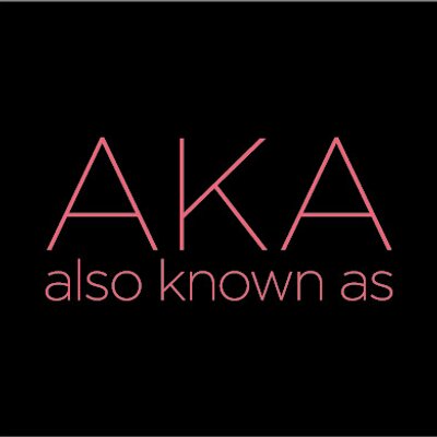 aka also known as storeaka twitter aka also known as storeaka twitter