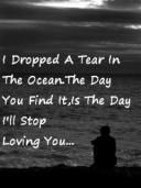 life without u has no meaning ......