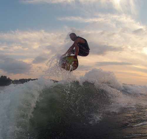 Wakesurfer, boater & snowboarder loving life on the shores of Malletts Bay | Lake Champlain, Vermont