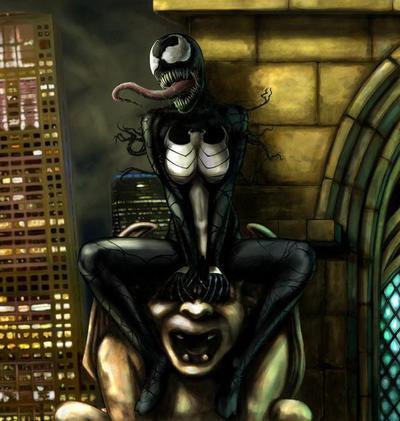 When Sin-Eater shoots Ann, Eddie temporarily separates from the symbiote and has the alien bond with Ann in order to heal her, making her into She-Venom.