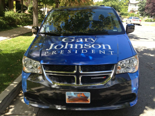 I'm Chris Thrasher & I drive the Western Freedom Van for the @govgaryjohnson campaign! I hope to meet you along the campaign trail.