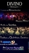 Espaço de alimentação,Happy Hour,Roda de Samba . Toda a QUINTA & SEXTA | dj ABSOLUT tocando os melhores hits do momento Av capi-Mor Aguir 822 do lado da facul