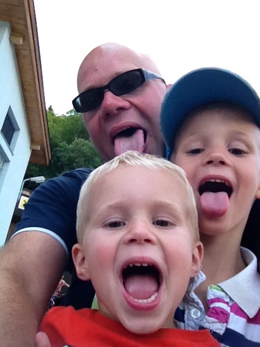 trotse vader van 2 boys / golf / mountainbike / voetbal /  PSV / Hamburger SV