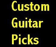 We make custom imprinted guitar picks