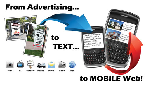 Mobile Marketing for Real Estate Professionals. Stop prospecting and sell/rent more! Automate referrals.  TEXT messaging, QR codes, Mobile Apps and Keywords.