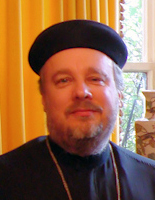 A British priest of the Coptic Orthodox Patriarchate of Alexandria, living and serving in the UK