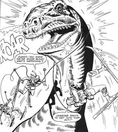 Tyrannosaurus Shred, King of the kings of the dinosaurs. Shredzilla.
