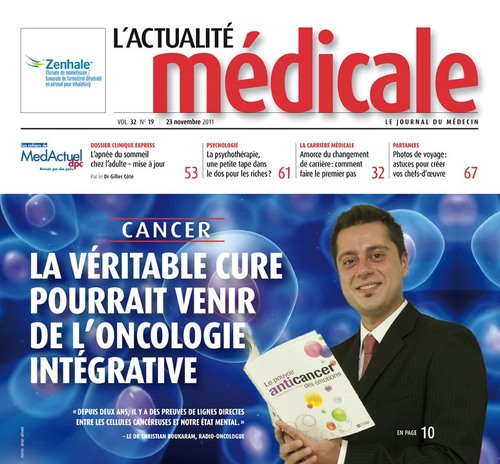Je suis Médecin, Auteur du livre Le pouvoir anticancer des émotions et Conférencier