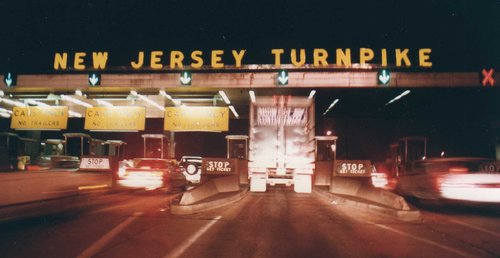 Gotta hit the gas 'cause I'm running late, this New Jersey in the mornin' like a lunar landscape