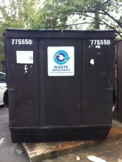 I'm a squirrel who lives in a dumpster.