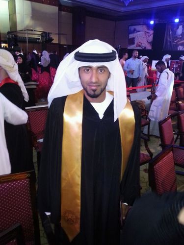 ‏بكالوريوس في القانون واحضر للماجستير، رياضي مستمتع ومهتم بالتدريب،مدرب فريق جامعة عجمان وطموحاتي دائما متجددة ومتنوعة رغبة في تطوير الذات والاستمتاع