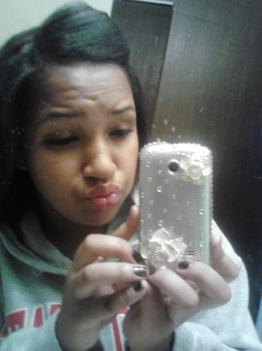 Ha Its Not Hard . Just Press Follow And I Follow Back ! #Light Kinned Beauty #Head Full Of Curls ! :)