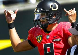 Updates, stats etc. on Oregon's quarterback.