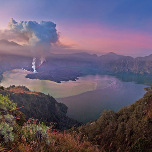 Love The Ring of Fire.  Indonesia, Costa Rica and home in California.