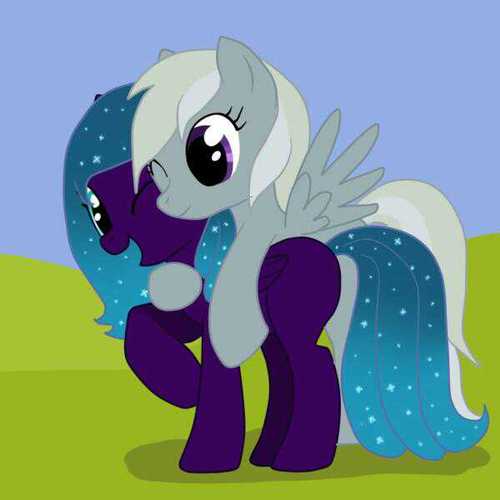 Hi! My name is Silver Speed! I just moved here from Canterlot. I hope we can be friends!