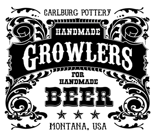 I make Handmade Growlers for Handmade Beer!  Simple, meticulously hand-made functional ceramics produced for the discriminating microbrew aficionado.