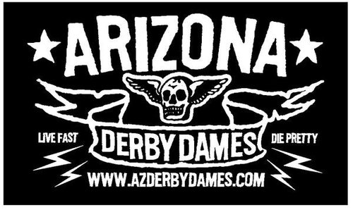 Arizona Derby Dames is a banked track roller derby league in Phoenix, AZ. DM us with questions or inquiries! Get banked!