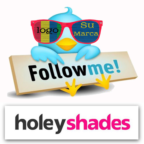 Una nueva forma de expresarte! Holeyshades se centra en la promoción de su empresa, marca, causa o evento.