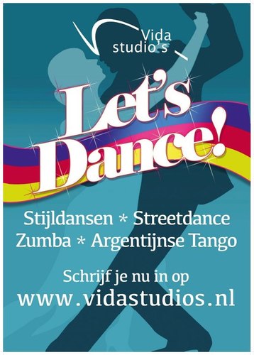 Stijldansen, Argentijnse Tango, Streetdance en Zumba onder één dak! Ook voor 55+-lessen, privélessen, zaalhuur en kinderfeestjes!