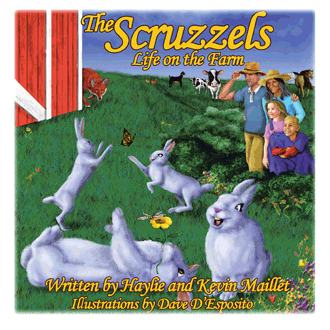 Author of children's bed time stories The Scruzzels our latest book and co-written by my eight year old daughter. A charming story about a family of bunnies.