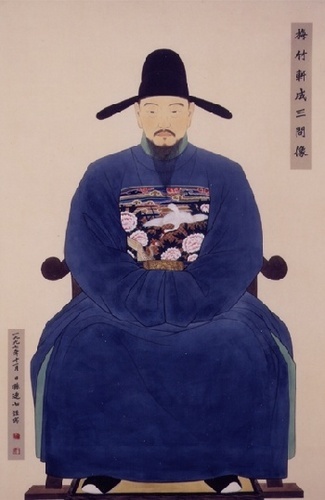 성삼문(成三問, 1418~1456)/집현전 학사 출신/목숨을 바쳐 신하의 의리를 지킨 사육신(死六臣) 중의 한 사람/자는 근보(謹甫) 또는 눌옹(訥翁)이며, 호는 매죽헌(梅竹軒)이고 본관은 창녕/부친은 도총관을 지낸 성승이며, 어머니는 현감 박첨의 딸/수동봇